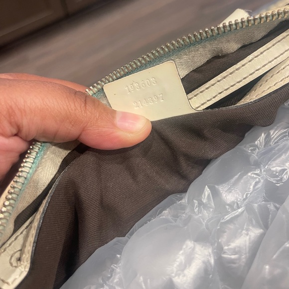 Used Gucci Tan and Cream Boston Bag - Picture 8 of 8